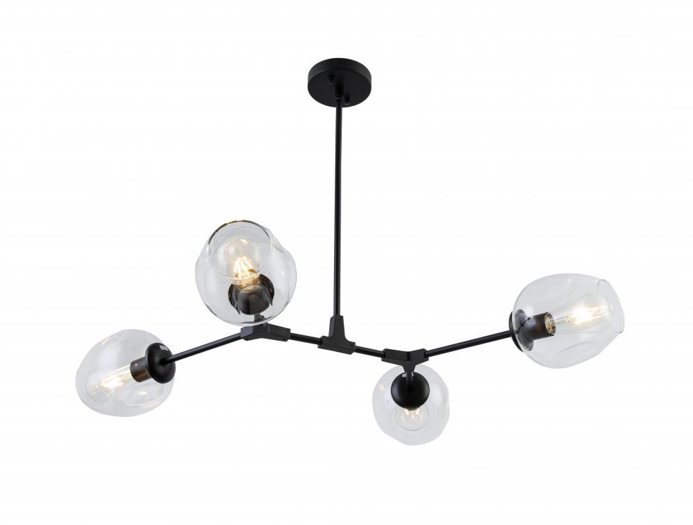 Ellen Chandelier Black