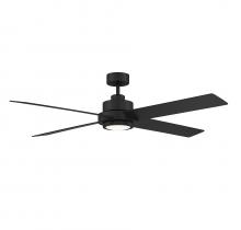 Savoy House Meridian CA M2011MBKRV - 56" LED Ceiling Fan in Matte Black