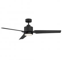 Savoy House Meridian CA M2012MBK - 52" LED Ceiling Fan in Matte Black