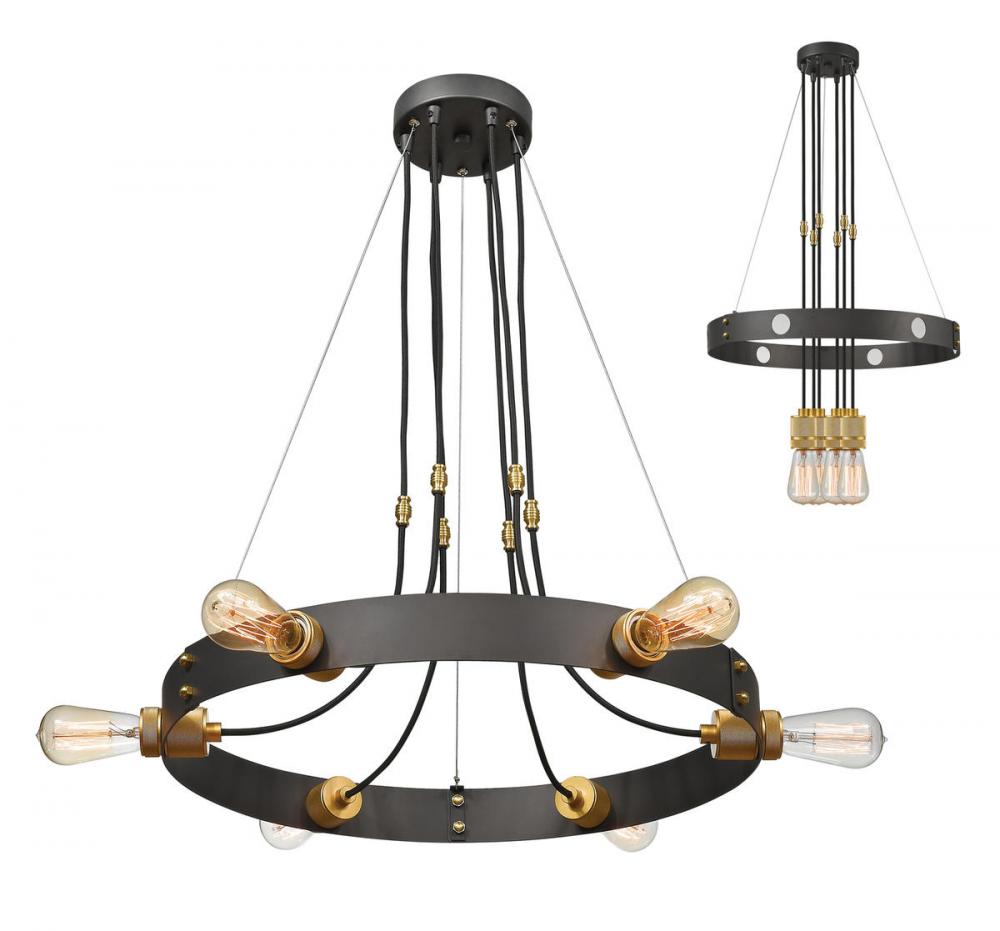 6 Light Chandelier