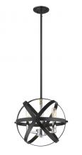 Z-Lite 463-12HBK-CH - 3 Light Pendant