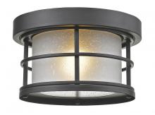 Z-Lite 556F-BK - 1 Light Outdoor Flush Mount