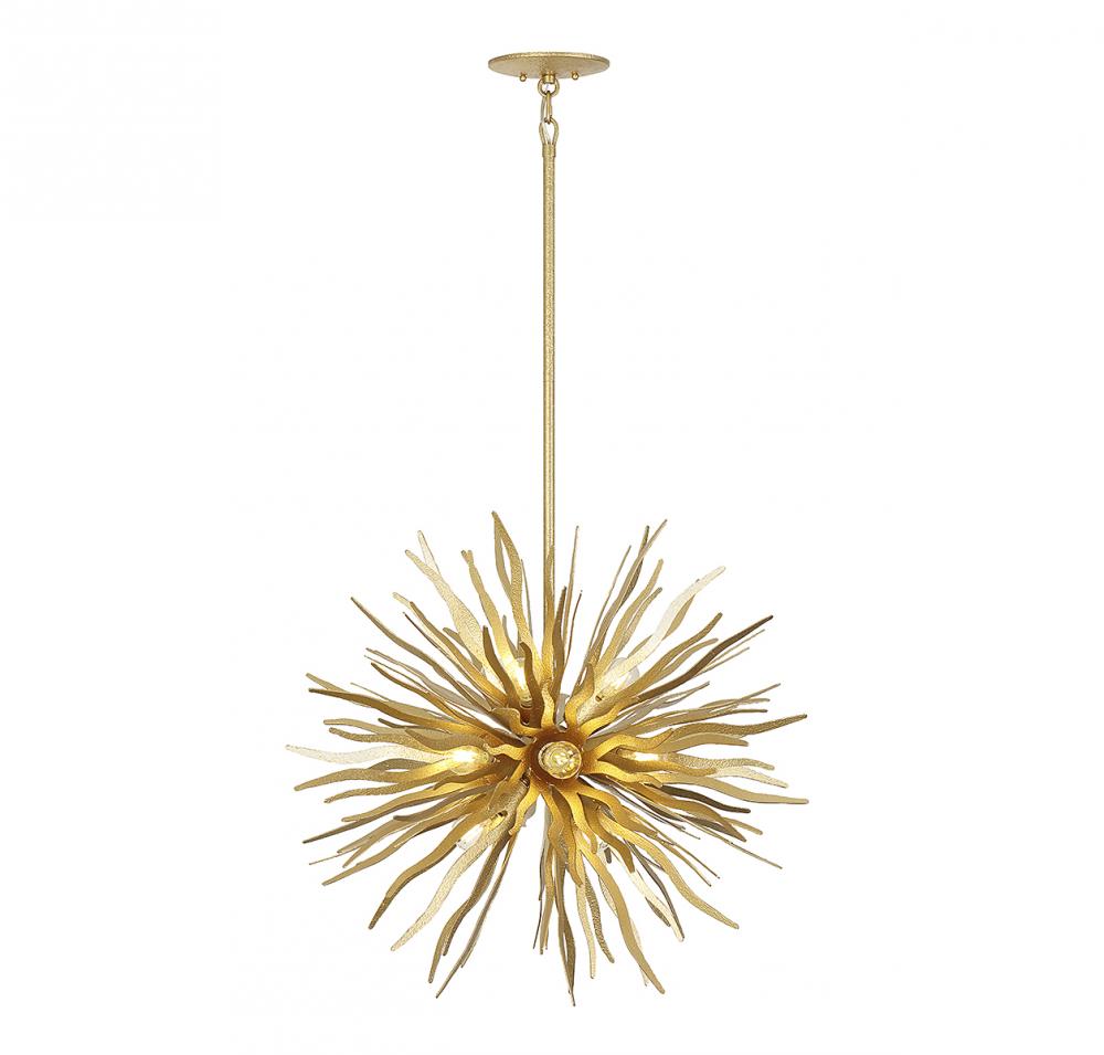 Killiam 12-Light Pendant in Cavalier Gold