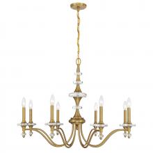 Savoy House Canada 1-1362-8-322 - Champlain 8-Light Chandelier in Warm Brass