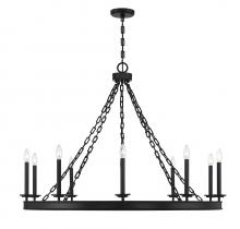 Savoy House Canada 1-4405-10-89 - Seville 10-Light Chandelier in 
Matte Black