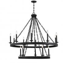 Savoy House Canada 1-4406-15-89 - Seville 15-Light Chandelier in 
Matte Black