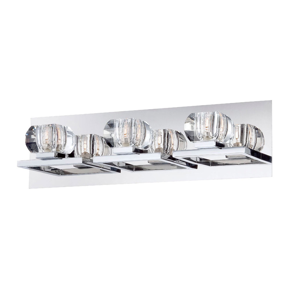 CASA,3LT BATHBAR,CHROME