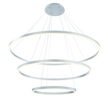 Eurofase 31474-016 - Spunto, LED Chandelr, 3tier, Slv