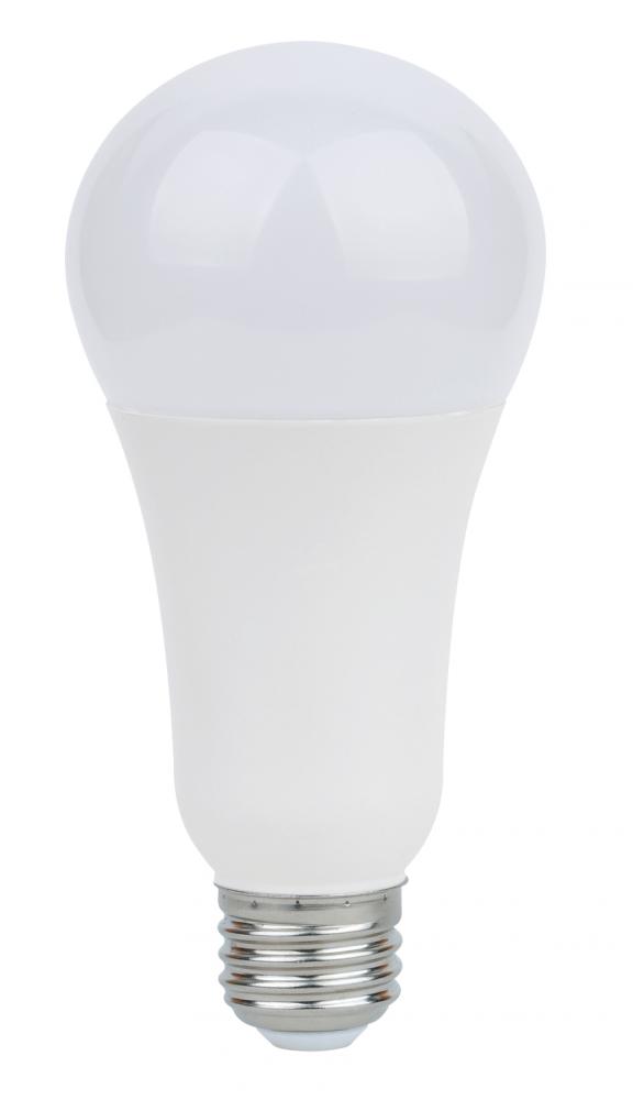 20 Watt; A21 LED; 5000K; Medium base; 220 deg. Beam Angle; 120-277 Volt