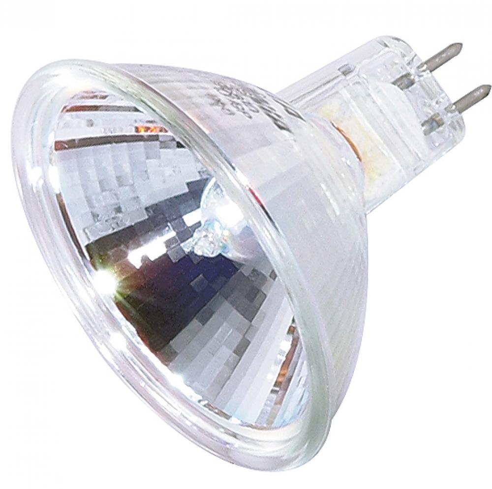 50 Watt; Halogen; MR16; EXT/C; 2000 Average rated hours; Miniature 2 Pin Round base; 12 Volt