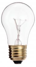 Satco Products Inc. S3739 - 60 Watt A15 Incandescent; Clear; 2500 Average rated hours; 580 Lumens; Medium base; 130 Volt; Carded