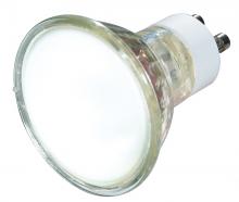 Satco Products Inc. S4129 - 50 Watt; Halogen; MR16; Frosted; 2000 Average rated hours; 520 Lumens; GU10 base; 120 Volt