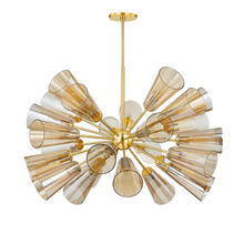 Hudson Valley 2045-AGB - Hartwood Chandelier