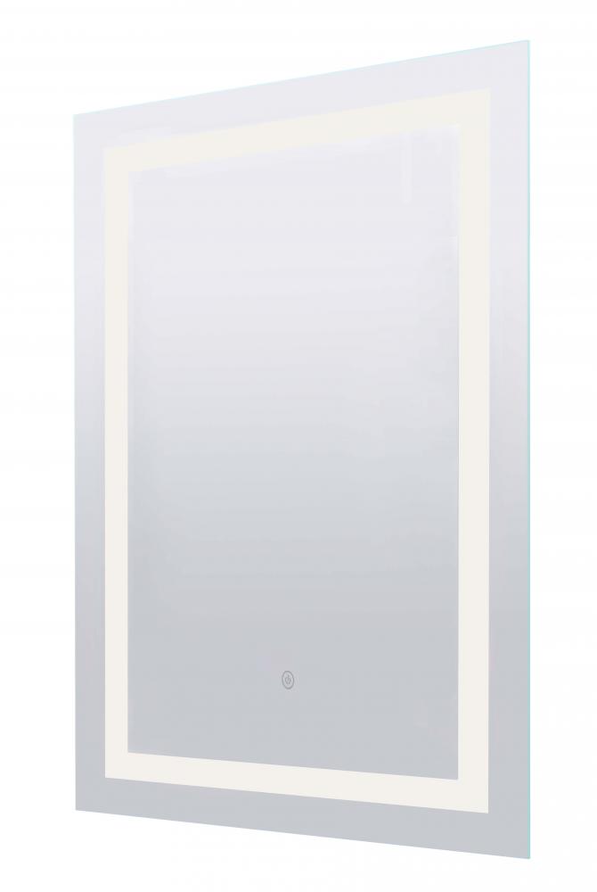 LED Mirror, LR8101A2836D, 28" W x 36" H, Touch Button, 57W, 3000K, 80 CRI, Memory switch