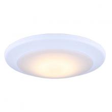 Canarm LED-SM6DL-WT-C - LED Disk, 6 IN White Color Trim, 15W Dimmable, 3000K, 1000 Lumen, Surface mounted