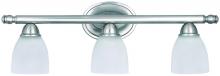 Canarm IVL20351 - Vanity, 3 Light, Frosted Glass, 100W Type A