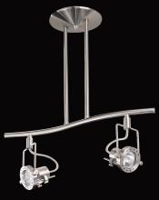 Kendal HPF4000-2L-SN - ERIS series 2-Light Satin Nickel fixed rail fixture