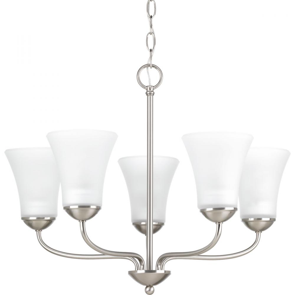 P4770-09 5-100W MED CHANDELIER