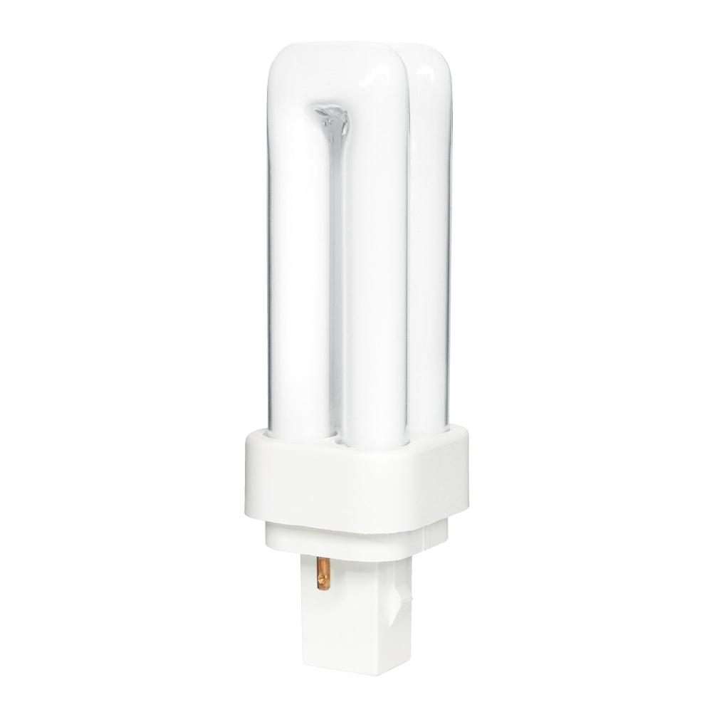 Compact Fluorescent 2-Pin Double Twin Tube G24d-2 18W 4100K  Standard