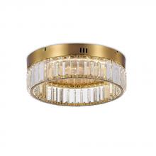 Artcraft AC6724BB - Stella Single Tier LED Flushmount Brushed Brass