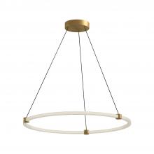 Kuzco Lighting Inc PD24732-BG - Bruni 32-in Brushed Gold LED Pendant