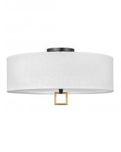 Hinkley Canada 41810BK - Medium Semi-Flush Mount