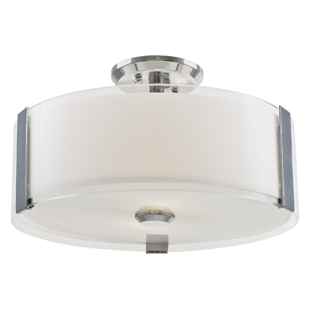 Zurich Small 3 Light Semi-Flush Mount