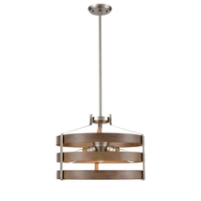 DVI DVP41820BN+BAW - Fort Garry 3 Light Pendant