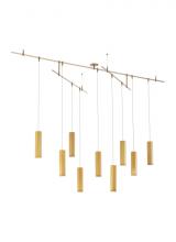 VC Modern Collection 700BLKS9R-LED930R - Blok Small Chandelier