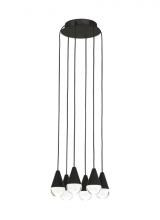 VC Modern Collection 700TRSPCPA6RB-LED930 - Cupola 6 Light Chandelier