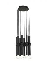 VC Modern Collection 700TRSPGYD8RB-LED930 - Guyed 8 Light Chandelier