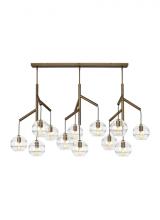 VC Modern Collection 700SDNMPL3CR - Sedona Triple Chandelier