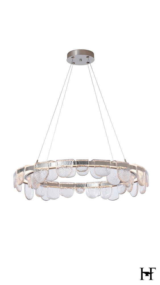 Riverbed Circular LED Pendant