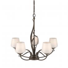 Hubbardton Forge - Canada 103040-SKT-05-GG0236 - Flora 5 Arm Chandelier