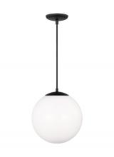 VC Studio Collection 6024-112 - Extra Large One Light Pendant with White Glass