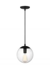 VC Studio Collection 6501801-112 - Small One Light Pendant with Clear Seeded Glass