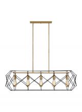 VC Studio Collection 6634105-848 - Zarra Five Light Linear