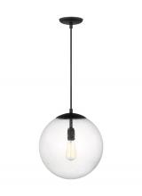 VC Studio Collection 6801801-112 - Extra Large One Light Pendant with Clear Seeded Glass