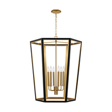 VC Studio Collection AC1106MBKBBS - Curt Large Lantern