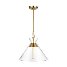 VC Studio Collection CP1031BBS - Atlantic Wide Pendant