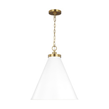 VC Studio Collection CP1281MWTBBS - Wellfleet Large Cone Pendant