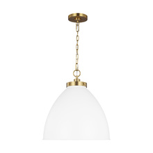 VC Studio Collection CP1301MWTBBS - Wellfleet Large Dome Pendant