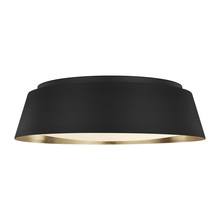 VC Studio Collection EF1005MBK - Asher Large Flush Mount