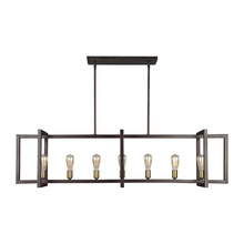 VC Studio Collection F3148/7NWB - Finnegan Large Linear Chandelier