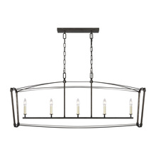 VC Studio Collection F3326/5SMS - Thayer Linear Chandelier