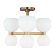 VC Studio Collection KSF1036BBSMG - Londyn Semi Flush Mount