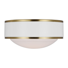 VC Studio Collection KSF1061BBSGW - Monroe LED Flush Mount