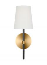 VC Studio Collection KSW1081BBSGBK - Monroe Small Single Sconce