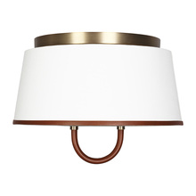 VC Studio Collection LF1002TWB - Katie Medium Flush Mount