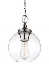 VC Studio Collection P1308PN - Tabby Clear Glass Mini Pendant